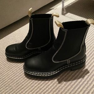 Proenza Black chunky boots